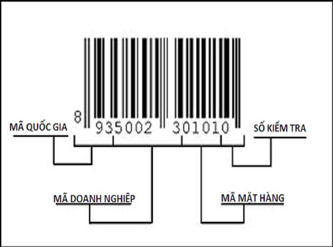 Cấu trúc mã vạch các nước