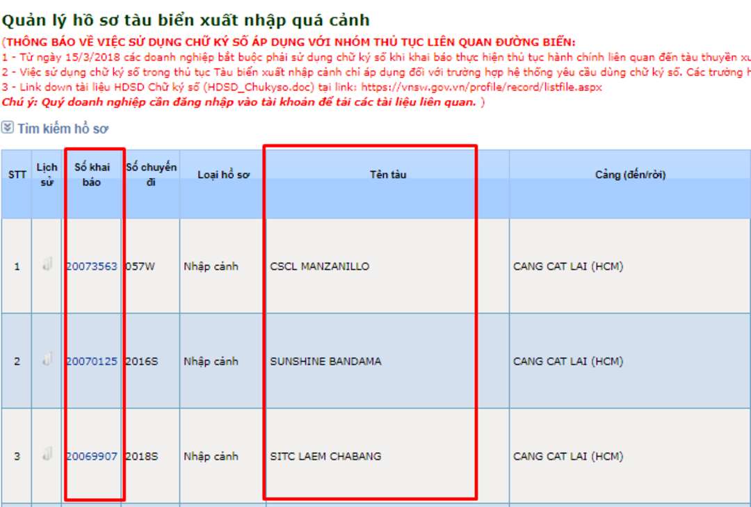 Thủ tục chỉnh sửa Manifest