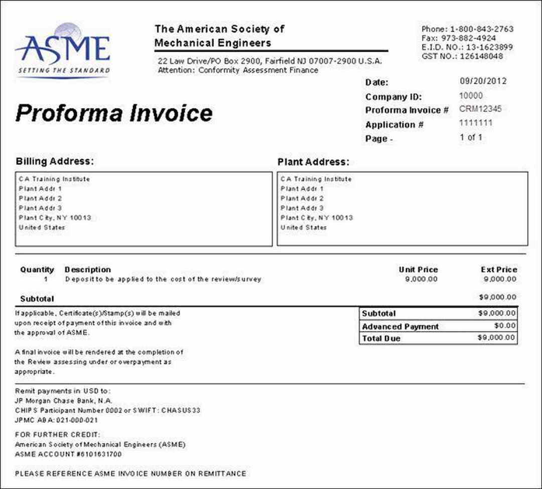 Khác biệt giữa Proforma Invoice với hóa đơn khác?