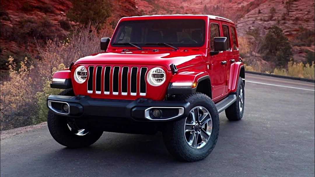 Xe Wrangler thiết kế mạnh mẽ đặc trưng