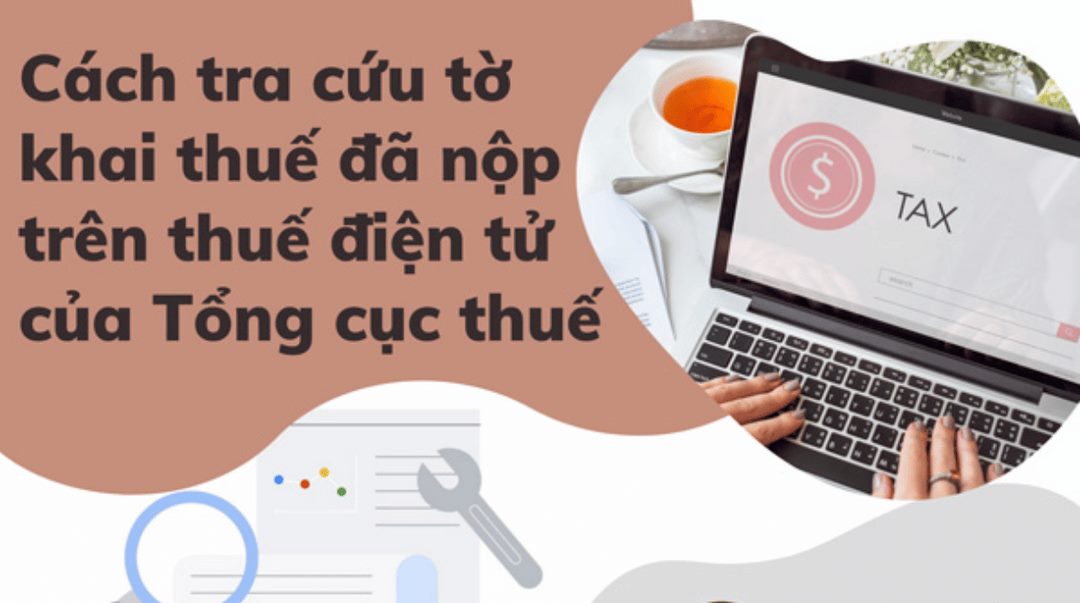 Màm hình hiển thị Kết quả tra cứu hồ sơ khai thuế đã nộp