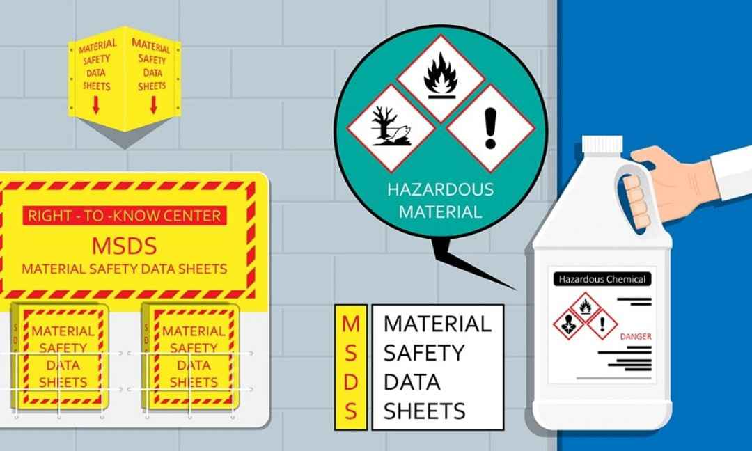 Những yêu cầu cần thiết khi sử dụng MSDS?