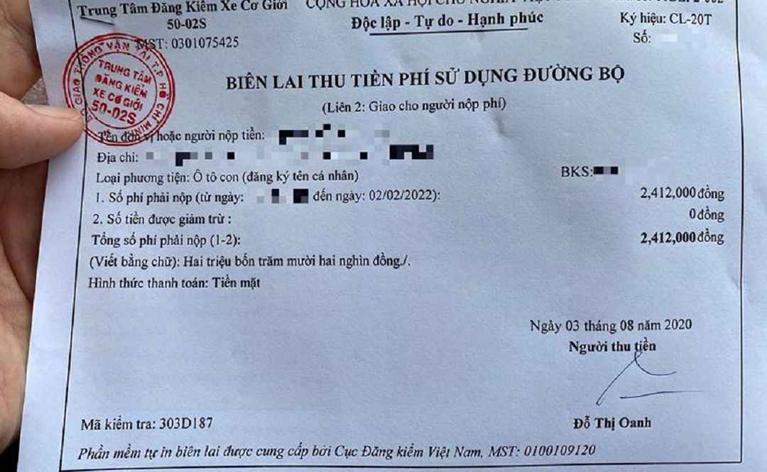 Hạn cuối cùng để nộp phí đường bộ: Thời gian bắt buộc